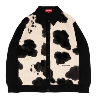 シュプリーム(Supreme)のSupreme Cow Print Cardigan シュプリーム カーディガン(カーディガン)