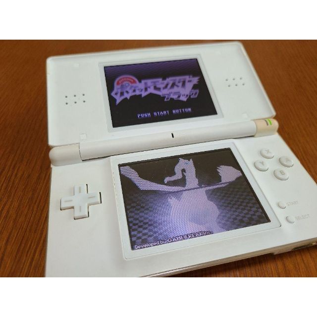 ニンテンドー DSLite　クリスタルホワイトかすてらゲーム