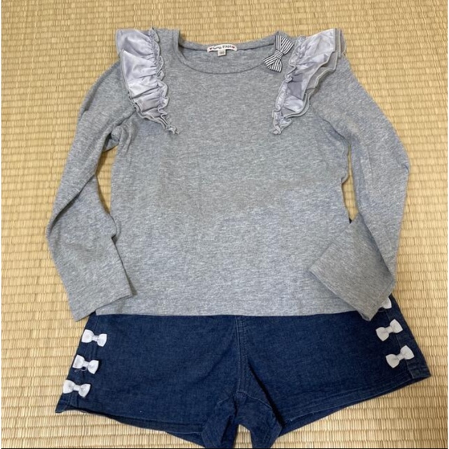 BREEZE(ブリーズ)の【shoty1981様専用】BREEZE ショートパンツ＋anyFAM2点 キッズ/ベビー/マタニティのキッズ服女の子用(90cm~)(パンツ/スパッツ)の商品写真