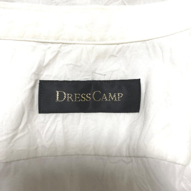 DRESS CAMP ナポレオン 燕尾 変形 ドレスシャツ タキシードシャツ