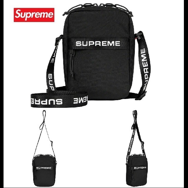 Supreme - Supreme FW22 Shoulder Bag Black 即日発送可の通販 by ...