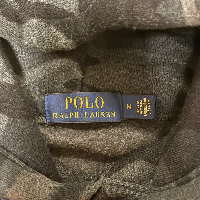 POLO RALPH LAUREN(ポロラルフローレン)の【お値下げ】ポロ ラルフローレン パーカー　迷彩 サイズM メンズのトップス(パーカー)の商品写真