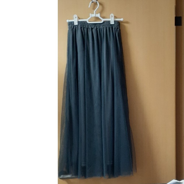 レディースチュールスカート レディースのスカート(ロングスカート)の商品写真