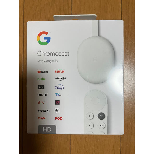 Google chromecast HD 新品未使用