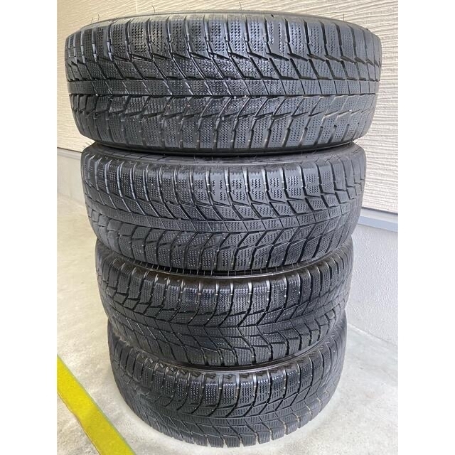 195/65R15 スタッドレス 4本セット ホイール付 ナット付 自動車/バイクの自動車(タイヤ・ホイールセット)の商品写真