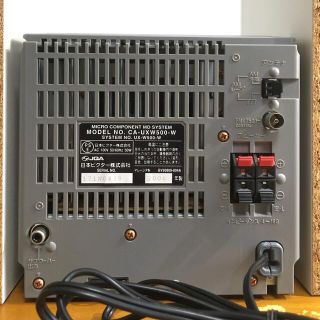 Victor - 【Victor】MDコンポ「UX-W500 W」ホワイトの通販 by