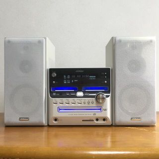 Victor ビクター ダブルMD/CD/カセット コンポ UX-W500(品)-