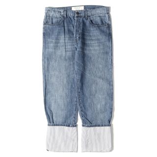 Marni - MARNI マルニ パンツ ウォッシュ 加工 ロールアップ ライト