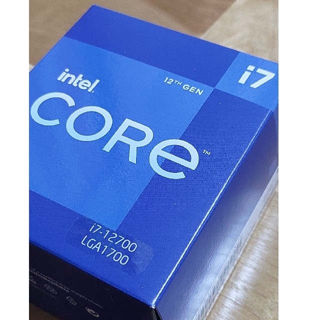 新品未開封Intel Core i7 12700 BOX 送料込PCパーツ