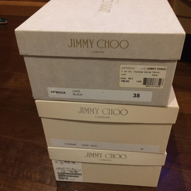 JIMMY CHOO(ジミーチュウ)のジミーチュウ 空箱 レディースの靴/シューズ(その他)の商品写真