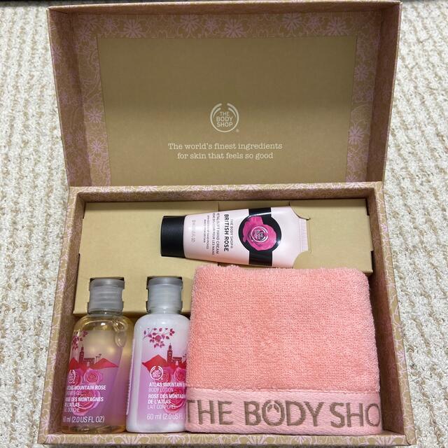 THE BODY SHOP(ザボディショップ)のブリティッシュローズ　ハンド＆アトラスマウンテンローズ　ボディケアセット コスメ/美容のボディケア(ボディローション/ミルク)の商品写真