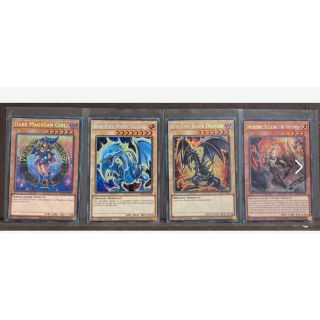 遊戯王 - 遊戯王 2022tin缶 ブラックマジシャンガール他4点セット