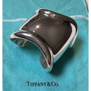 ティファニー(Tiffany & Co.)のティファニー　ボーンカフ　ミディアム　右手用　エルサペレッティ(ブレスレット/バングル)