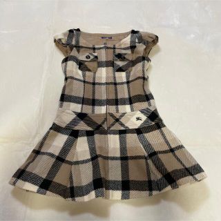 バーバリーブルーレーベル(BURBERRY BLUE LABEL)のミニチェックワンピ(ミニワンピース)