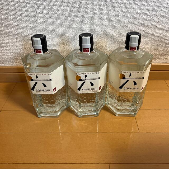 特価商品 クラフトジン 六 700ml 700ml ROKU ] 3本 サントリー ジン ...