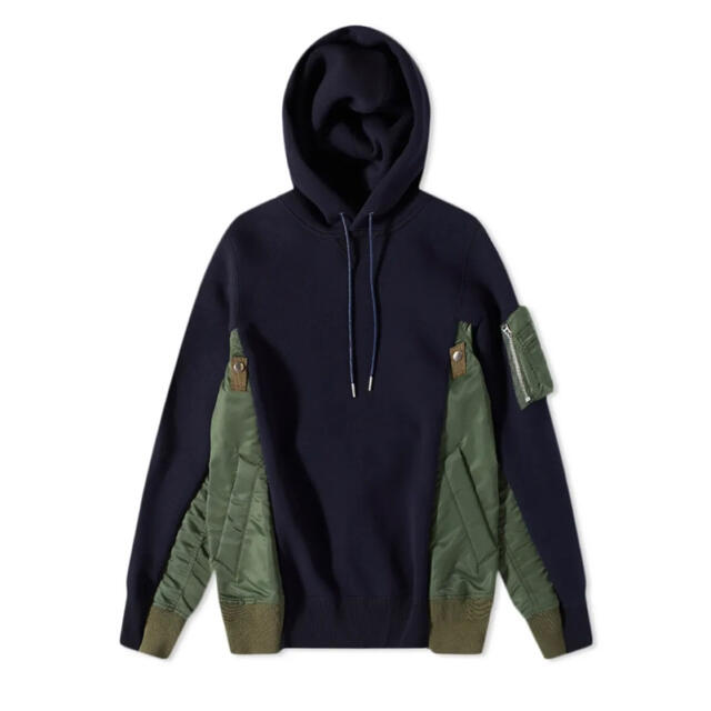 Nike x sacai Hoodie Navy XXLサイズ　日本未発売サイズ