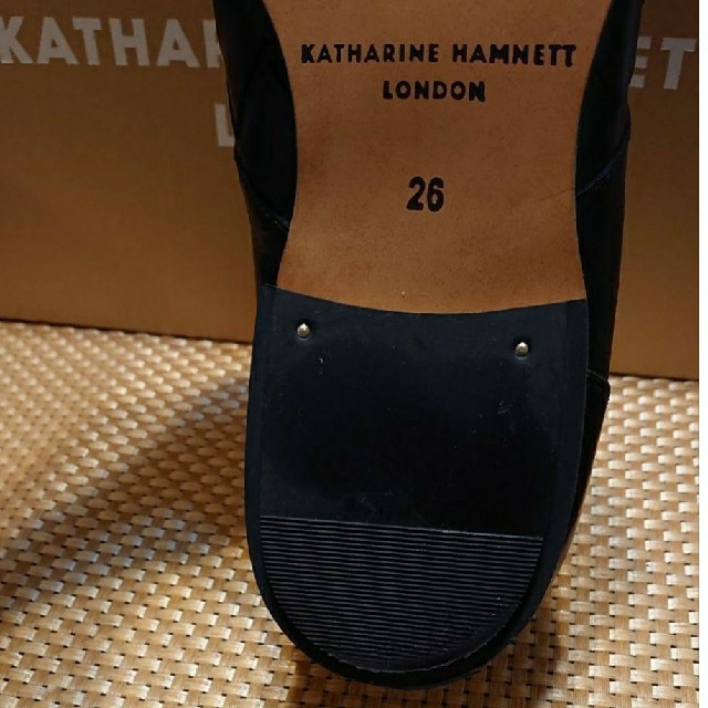 KATHARINE HAMNETT(キャサリンハムネット)のキャサリン・ハムネット メッシュスリッポン（本革） メンズの靴/シューズ(ドレス/ビジネス)の商品写真