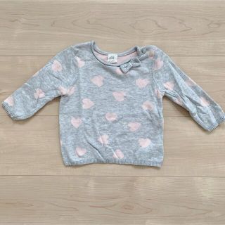 エイチアンドエム(H&M)のH&M♡ハート柄ニット(ニット/セーター)