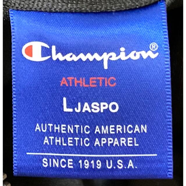 Champion(チャンピオン)の【美品、未使用】Champion チャンピオン ブルゾン ジャケット L 黒 メンズのジャケット/アウター(ブルゾン)の商品写真