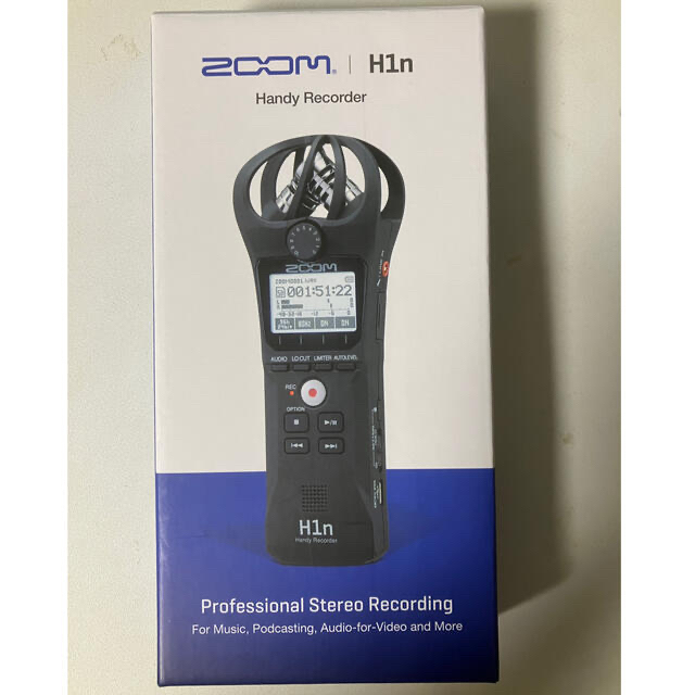 Zoom(ズーム)のzoom H1n ハンディレコーダー 楽器のレコーディング/PA機器(マイク)の商品写真