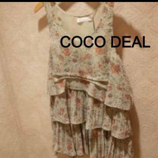 ココディール(COCO DEAL)の値引き可◎半額COCODEAL ❀ ♔(ミニワンピース)