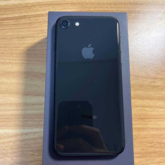 iphone8 256GB ブラック美品　値引きしました。