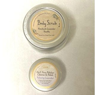 サボン(SABON)のサボンSABON★ボディスクラブ&フェイスポリッシャーミニサイズ(ボディスクラブ)