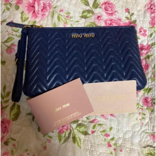 メール便指定可能 《新品》miumiu マトラッセ ウエストポーチ