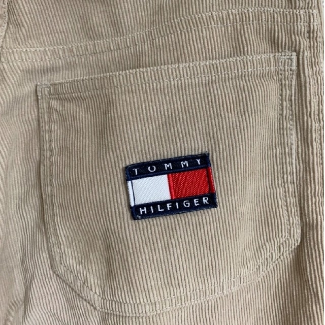 TOMMY HILFIGER(トミーヒルフィガー)のTOMMY HILFIGER ワイドダブルニーコーデュロイパンツ メンズのパンツ(ワークパンツ/カーゴパンツ)の商品写真