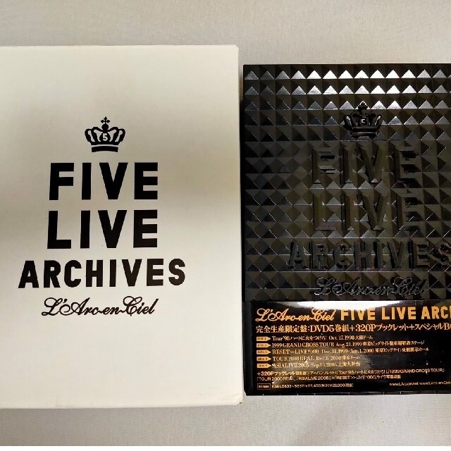 FIVE　LIVE　ARCHIVES【完全生産限定盤】 DVD