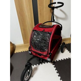 エアバギー(AIRBUGGY)のエアバギー トゥインクル レッド(犬)