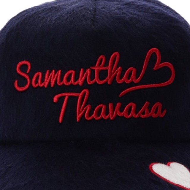 Samantha Thavasa(サマンサタバサ)のサマンサタバサ キャップ 帽子 ネイビー×レッド スポーツ/アウトドアのゴルフ(その他)の商品写真