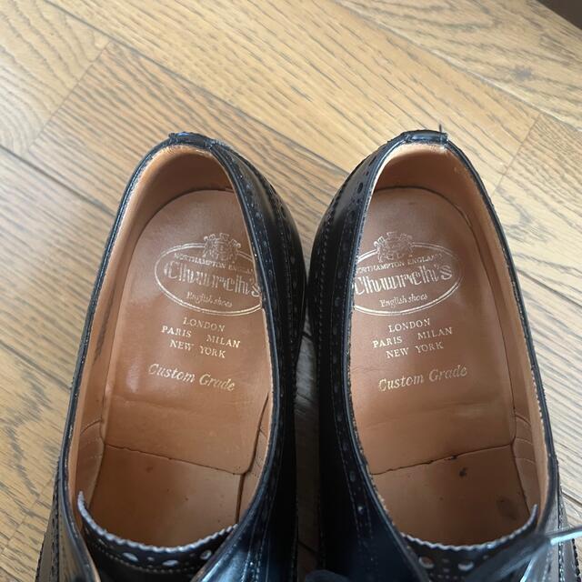 Church's(チャーチ)のchurch's CHETWYND UK7.5 BLACK Custom Grd メンズの靴/シューズ(ドレス/ビジネス)の商品写真