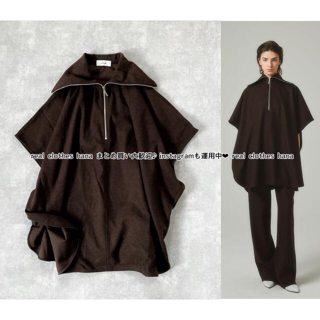 レディース2228 HALF ZIP PONCHO ハーフジップ　ポンチョ　プルオーバー