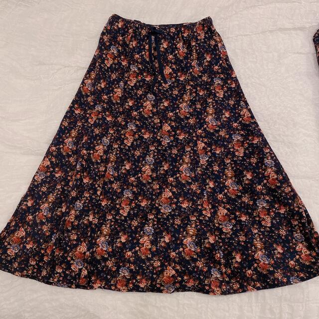 ローラアシュレイ 花柄ロングスカート サイズS 7