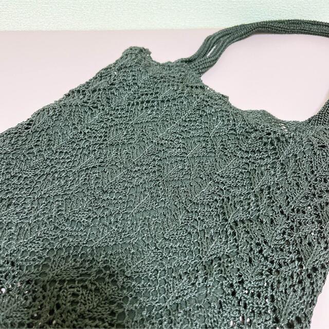ikka(イッカ)の透かし柄編みトートバッグ レディースのバッグ(トートバッグ)の商品写真