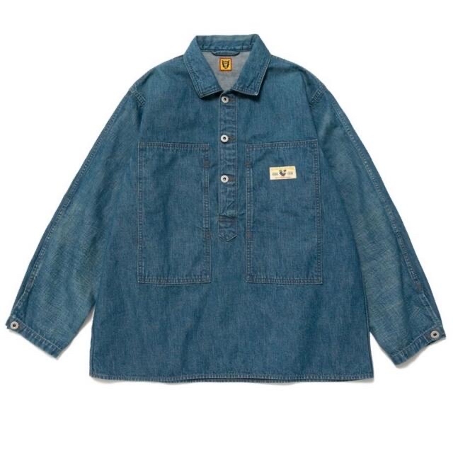 human made DENIM WORK SHIRT HM24SH004