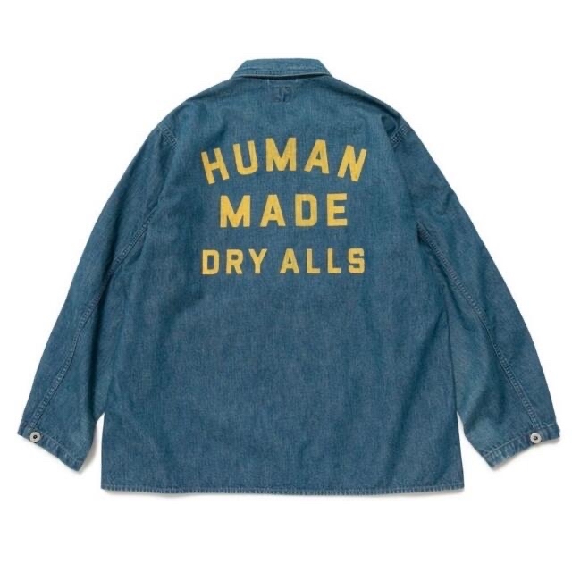 human made DENIM WORK SHIRT HM24SH004