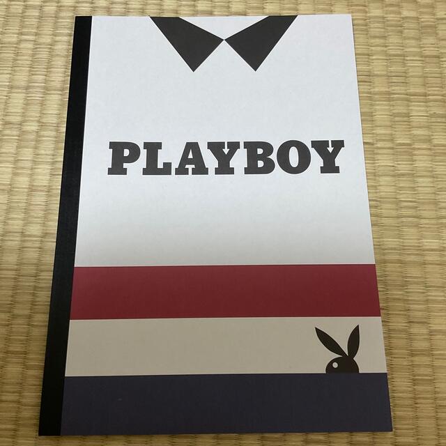 PLAYBOY(プレイボーイ)のプレイボーイ　ノート　シャツ インテリア/住まい/日用品の文房具(ノート/メモ帳/ふせん)の商品写真