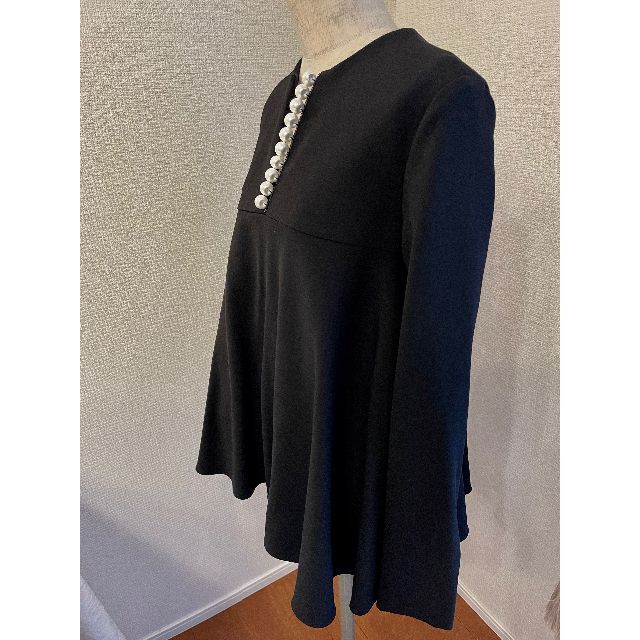 【未使用タグ】YOKO CHAN Pearl A-line Blouse