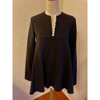 バーニーズニューヨーク(BARNEYS NEW YORK)の【未使用タグ】YOKO CHAN Pearl A-line Blouse(シャツ/ブラウス(長袖/七分))