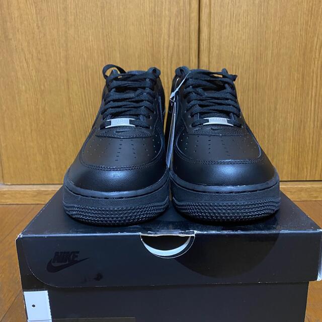 Supreme × Nike Air Force 1 Low "Black"