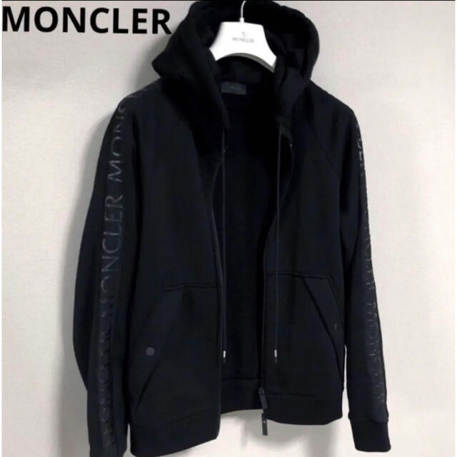 2021モンクレール　MONCLER  サイドラインロゴ　パーカー　国内正規品