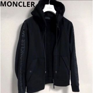 モンクレール(MONCLER)の2021モンクレール　MONCLER  サイドラインロゴ　パーカー　国内正規品(スウェット)