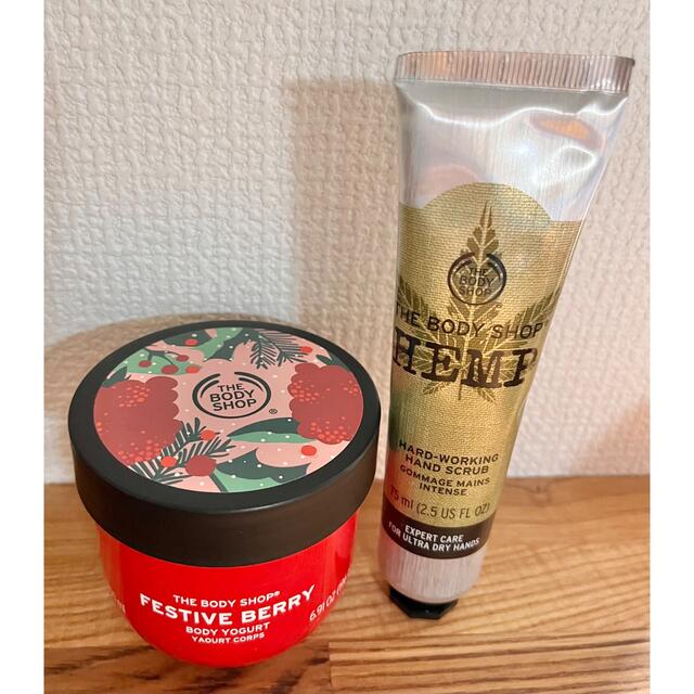 THE BODY SHOP(ザボディショップ)のボディショップ　ボディローション　ハンドスクラブ コスメ/美容のボディケア(ボディローション/ミルク)の商品写真