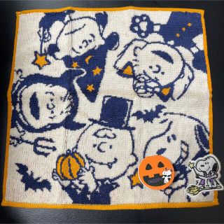 ピーナッツ(PEANUTS)のヴィンテージスヌーピー　ハンドタオル　ハロウィンバージョン(キャラクターグッズ)