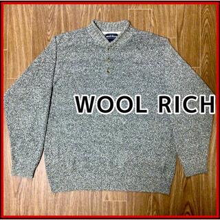 ウールリッチ(WOOLRICH)のWOOLRICH ウールリッチ ニット セーター  アメリカ古着 メンズ M(ニット/セーター)