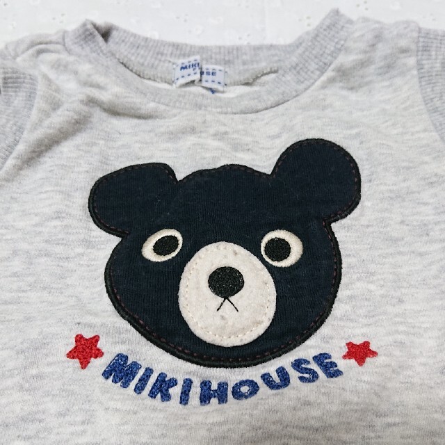 mikihouse(ミキハウス)のミキハウス kids zoo ベスト 2点 70cm キッズ/ベビー/マタニティのベビー服(~85cm)(その他)の商品写真