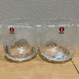 イッタラ(iittala)のイッタラ　フルッタ　クリア　ペア(グラス/カップ)