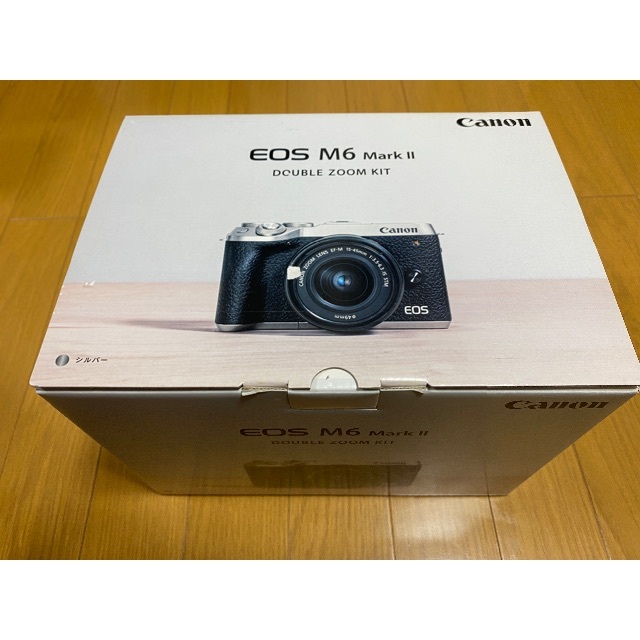Canon EOS M6 MarkII ダブルズームキットu3000元展示品 商品の状態 100